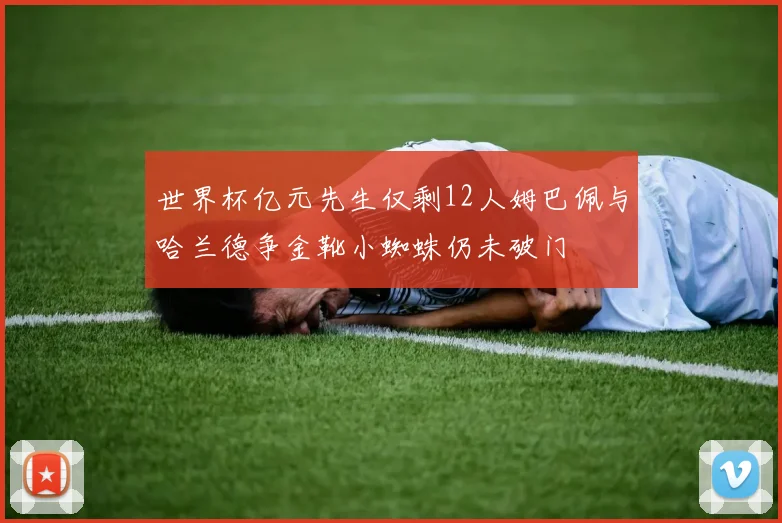 世界杯亿元先生仅剩12人姆巴佩与哈兰德争金靴小蜘蛛仍未破门